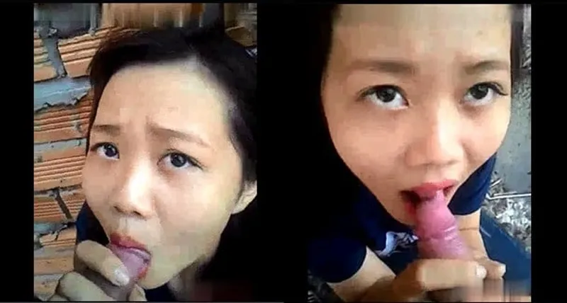 Người yêu bú chim ở vườn sau nhà